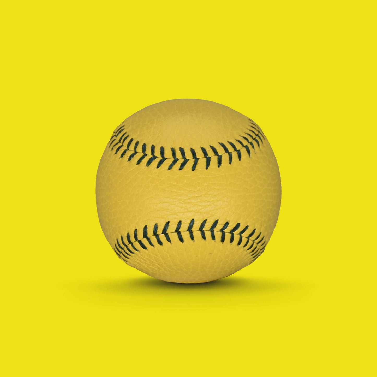 Masters Inspired Yellow Baseball