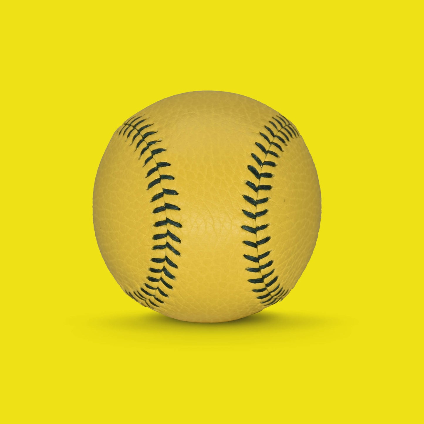 Masters Inspired Yellow Baseball